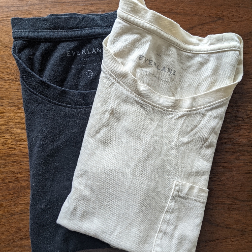 Everlane Cotton Box-Cut Pocket Tee